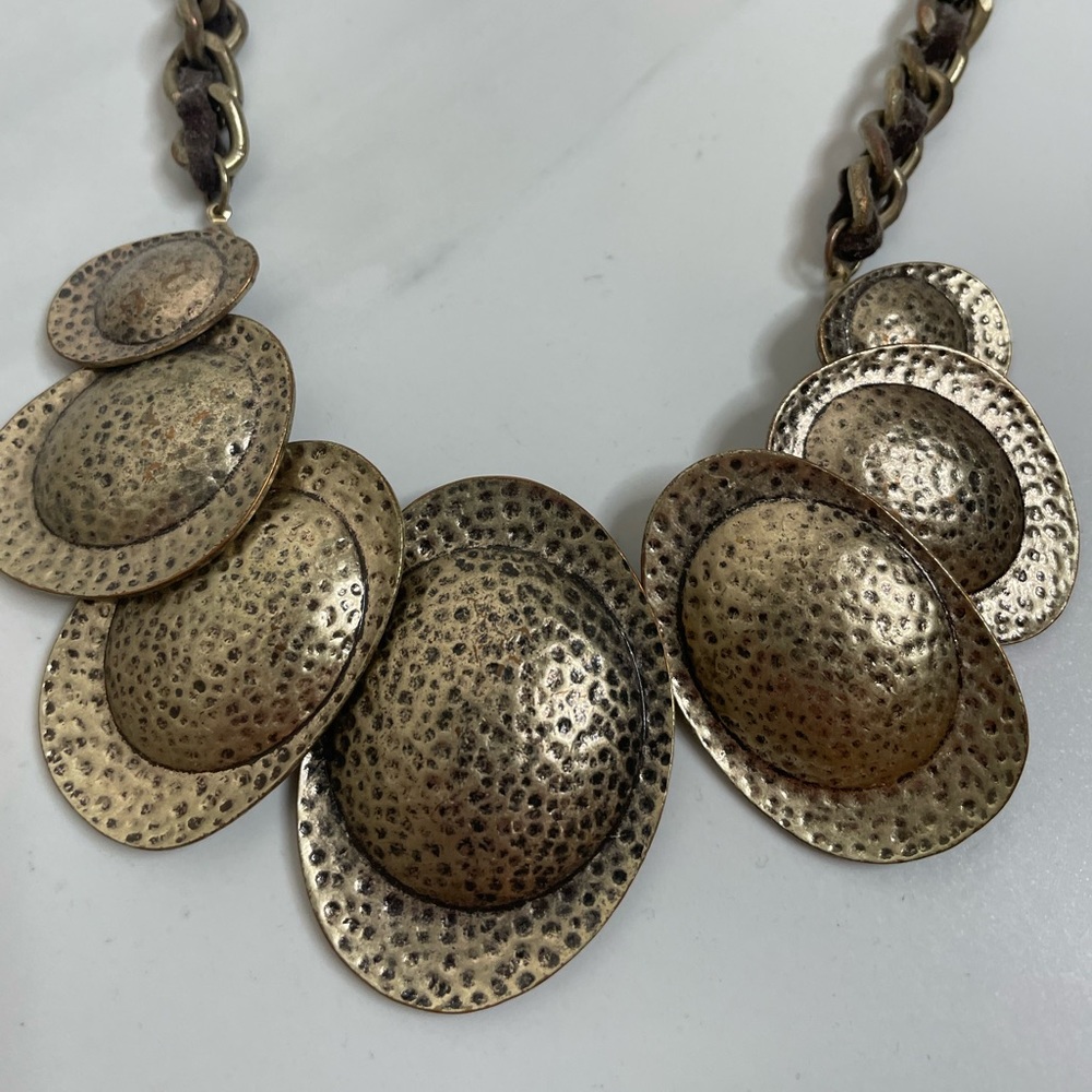 Brass Metal Necklace